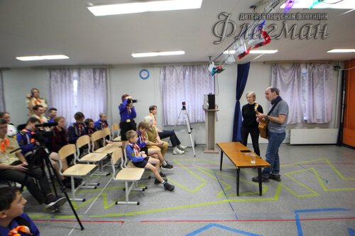 Осенняя сказка, встреча с ветеранами
